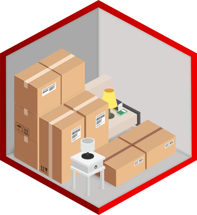 5 x 10 storage unit